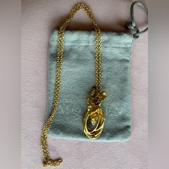 Rare Alexander McQueen Skull Necklace - Picture 9 of 9